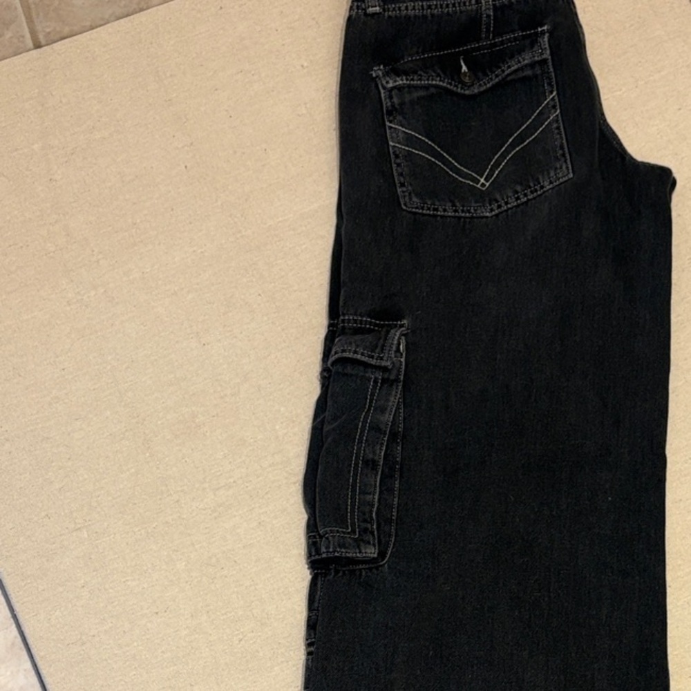BDG Denim Black Cargo Jeans - Picture 8 of 10